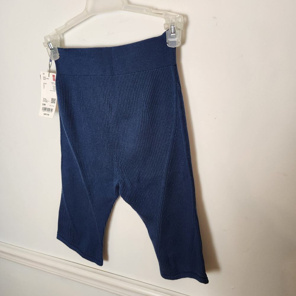 New Mame Kurogouchi Uniqlo 3D Knit Ribbed Shorts Small Medium Womens Athletic - Picture 5 of 10